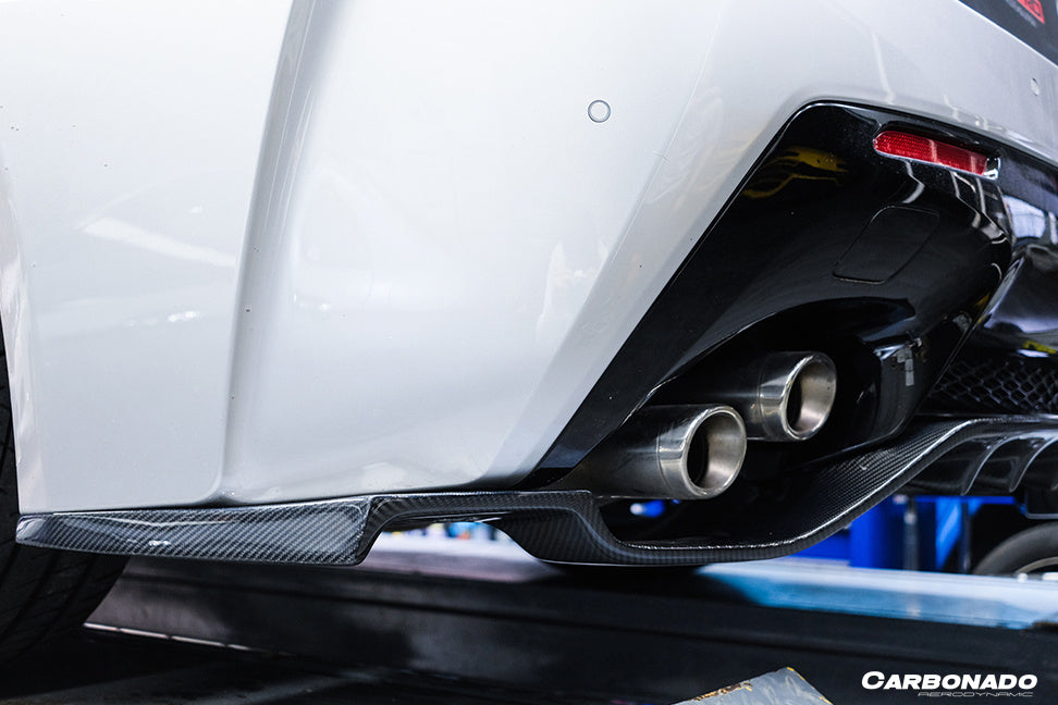 2015-2018 Lexus RC F LX Style Carbon Fiber Rear Diffuser