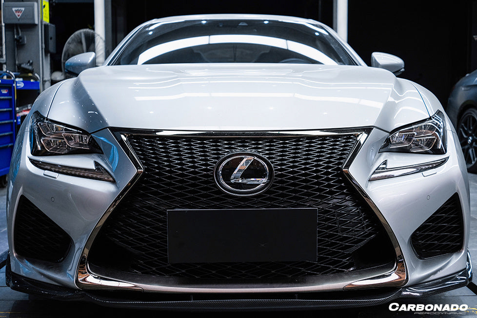 2015-2018 Lexus RC F AG Style Carbon Fiber Front Lip