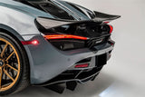 2017-2022 McLaren 720S Spider Coupe VRS Style Autoclave Carbon Fiber Rear Diffuser Lip