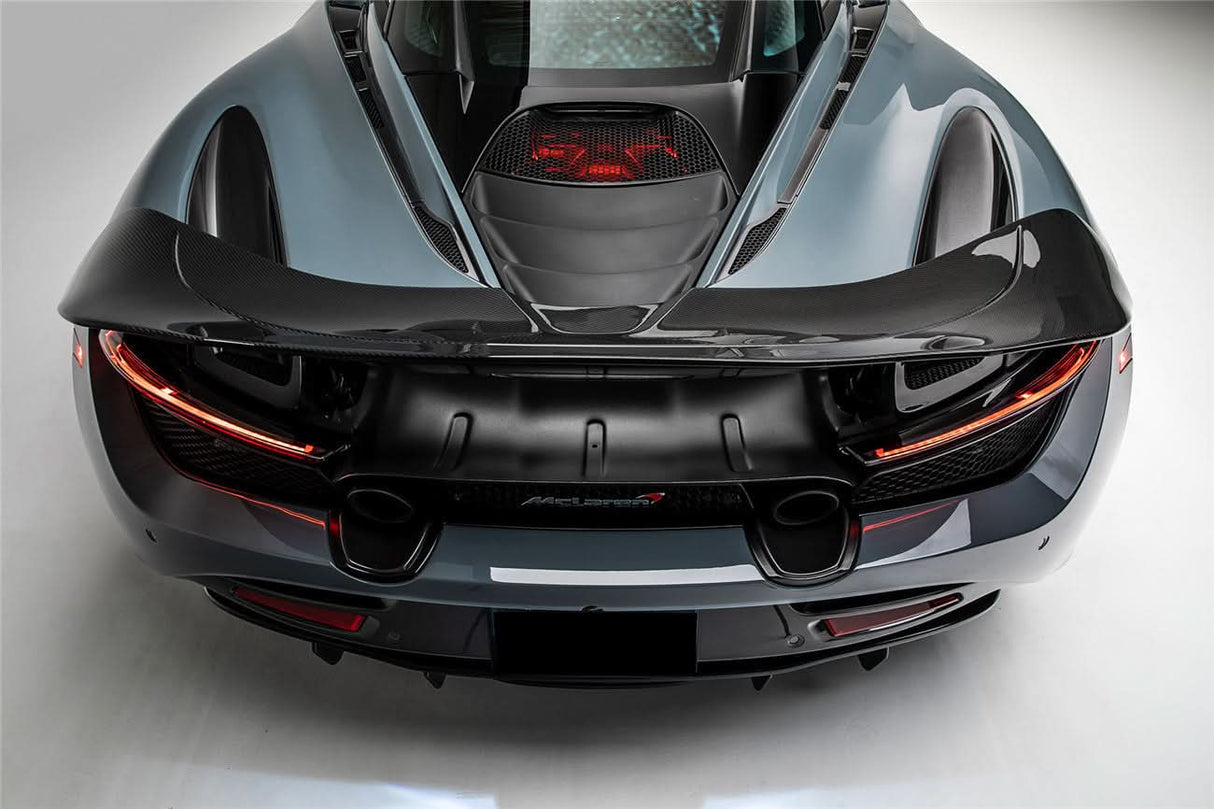 2017-2022 McLaren 720S Spider Coupe VRS Style Autoclave Carbon Fiber Rear Diffuser Lip