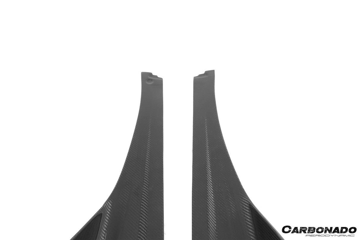 2017-2026 McLaren Autoclave Carbon Fiber Side Skirts Carbonado (VX) Fits: 720S Spider and Coupe, 750s Spider and Coupe