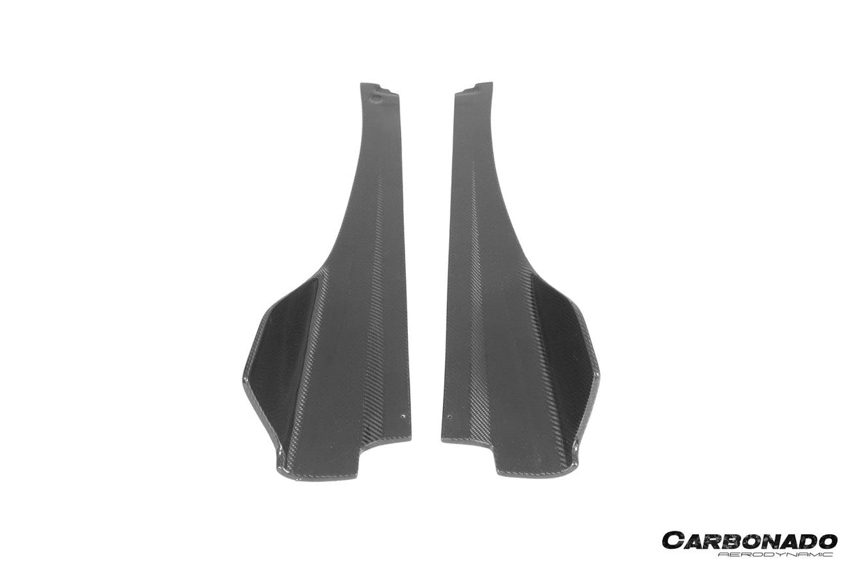2017-2026 McLaren Autoclave Carbon Fiber Side Skirts Carbonado (VX) Fits: 720S Spider and Coupe, 750s Spider and Coupe