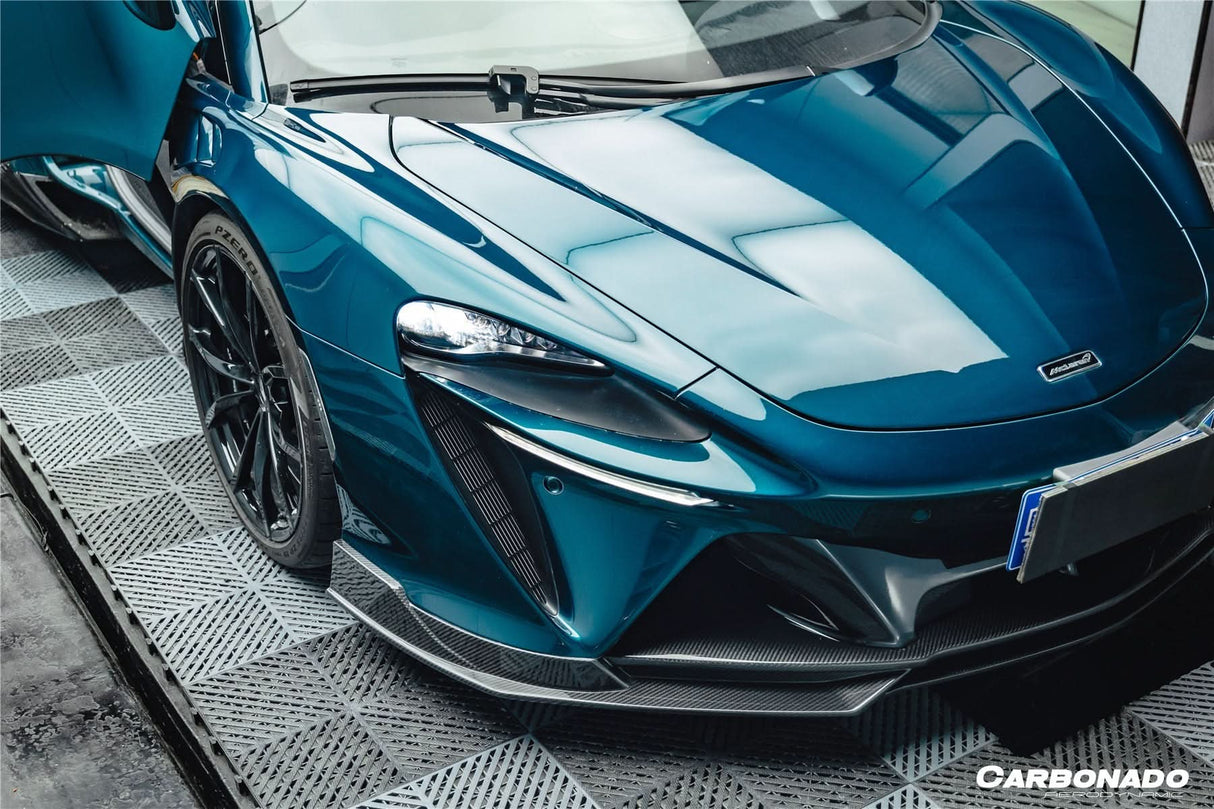 2023-UP McLaren Artura Coupe | Spider AM Style Autoclave Carbon Fiber Front Lip