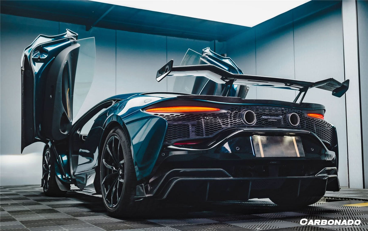 2023-UP McLaren Artura Coupe | Spider AM Style Autoclave Carbon Fiber Trunk Wing Spoiler