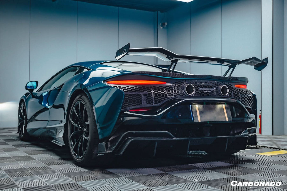2023-UP McLaren Artura Coupe | Spider AM Style Autoclave Carbon Fiber Rear Diffuser Lip