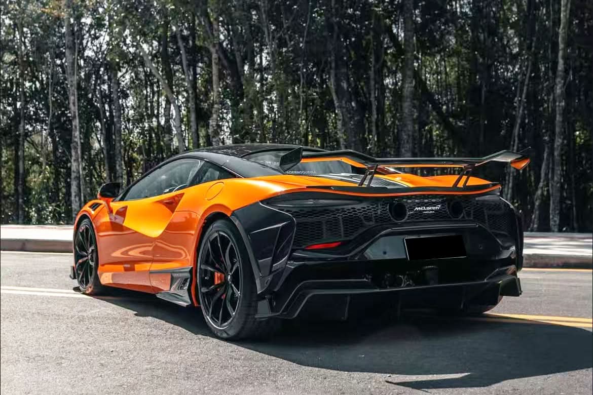 2023-UP McLaren Artura Coupe | Spider AM Style Autoclave Carbon Fiber Rear Diffuser Lip
