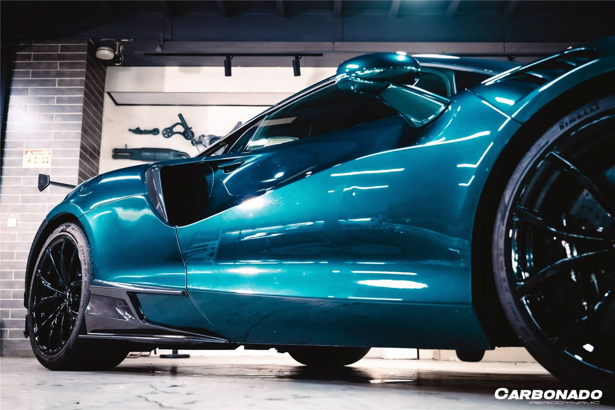 2023-UP McLaren Artura Coupe | Spider AM Style Autoclave Carbon Fiber Side Skirt