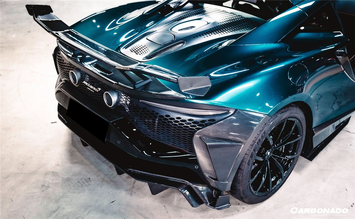 2023-UP McLaren Artura Coupe | Spider AM Style Autoclave Carbon Fiber Trunk Wing Spoiler
