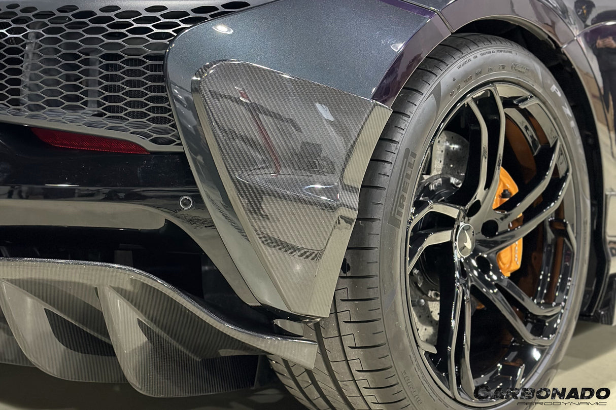 2023-UP McLaren Artura Coupe | Spider NVT Style Autoclave Carbon Fiber Rear Diffuser Lip
