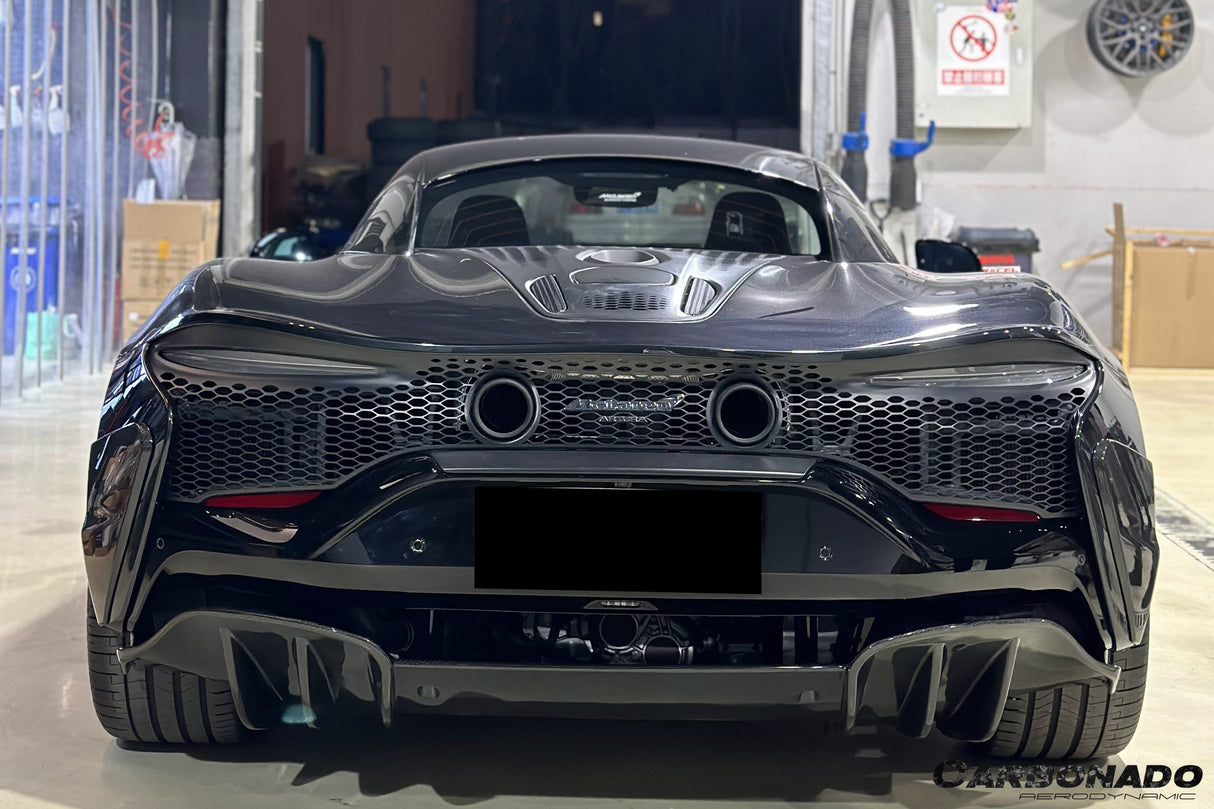 2023-UP McLaren Artura Coupe | Spider NVT Style Autoclave Carbon Fiber Rear Diffuser Lip