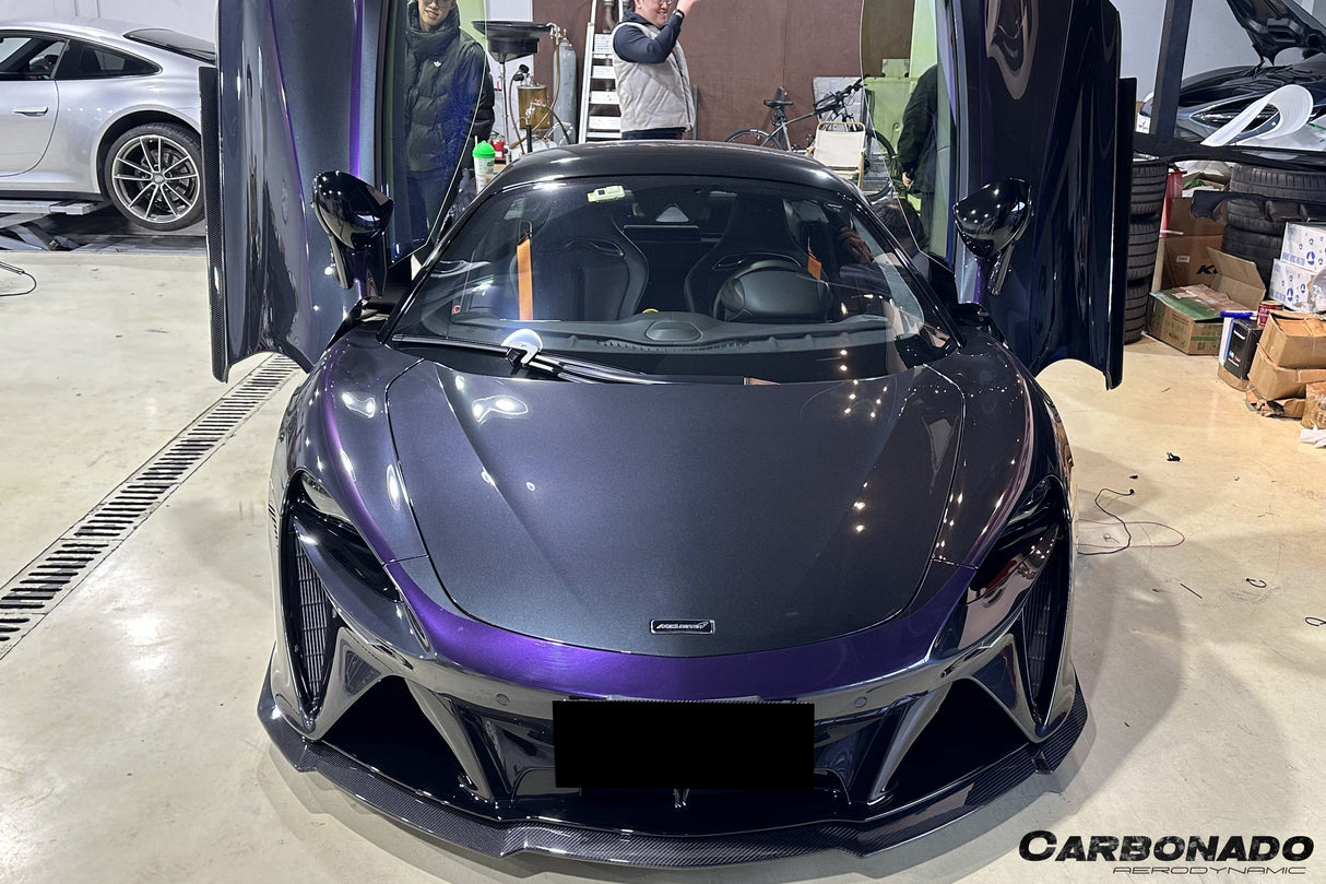 2023-UP McLaren Artura Coupe | Spider NVT Style Autoclave Carbon Fiber Front Lip