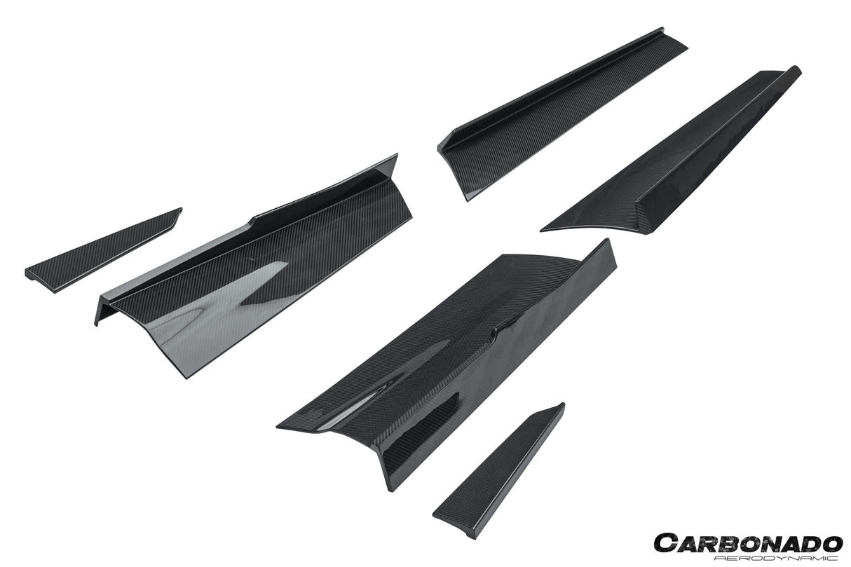 2023-UP McLaren Artura Coupe | Spider NVT Style Autoclave Carbon Fiber Side Skirts