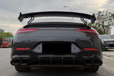 2019-2024 Mercedes Benz AMG GT53 GT50 GT43 4Door Coupe X290 GT63 Style Rear Bumper
