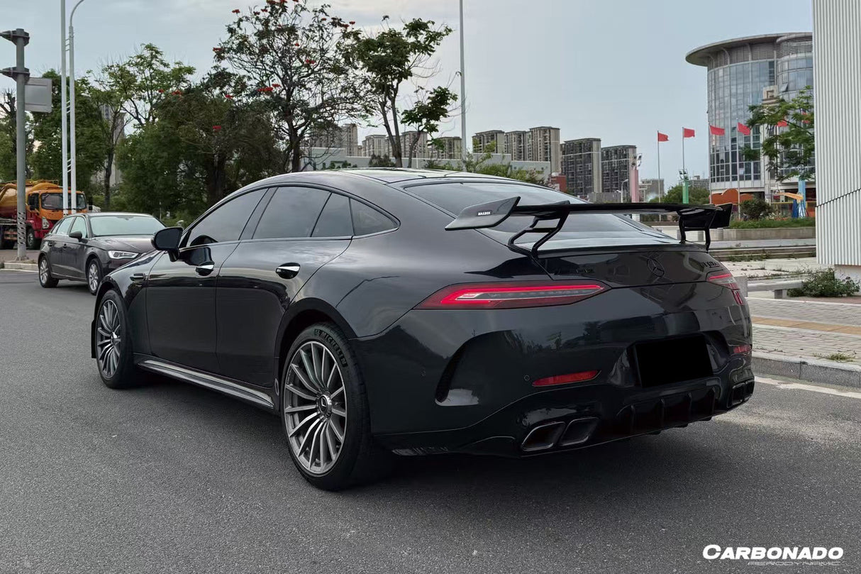 2019-2024 Mercedes Benz AMG GT53 GT50 GT43 4Door Coupe X290 GT63 Style Rear Bumper