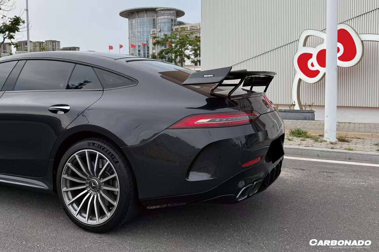 2019-2024 Mercedes Benz AMG GT53 GT50 GT43 4Door Coupe X290 GT63 Style Rear Bumper
