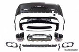 2019-2024 Mercedes Benz AMG GT53 GT50 GT43 4Door Coupe X290 GT63 Style Rear Bumper