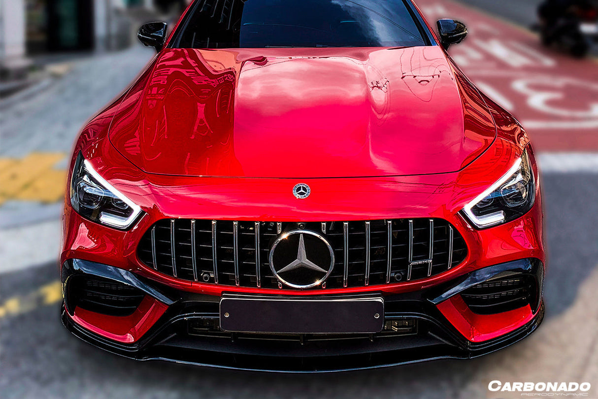 2019-2023 Mercedes Benz AMG GT63  S 4Door Coupe X290 OEM Style Carbon Fiber Front Canards