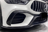 2019-2023 Mercedes Benz AMG GT63  S 4Door Coupe X290 OEM Style Carbon Fiber Front Canards