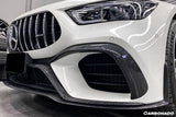 2019-2023 Mercedes Benz AMG GT63  S 4Door Coupe X290 OEM Style Carbon Fiber Front Canards