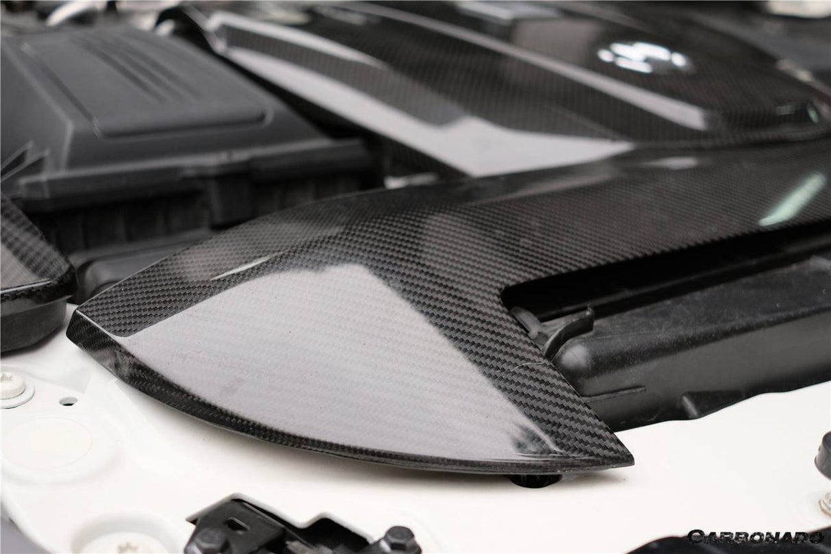 2015-2020 Mercedes Benz AMG GT  GTS Autoclave Carbon Fiber Engine Cover Replacement