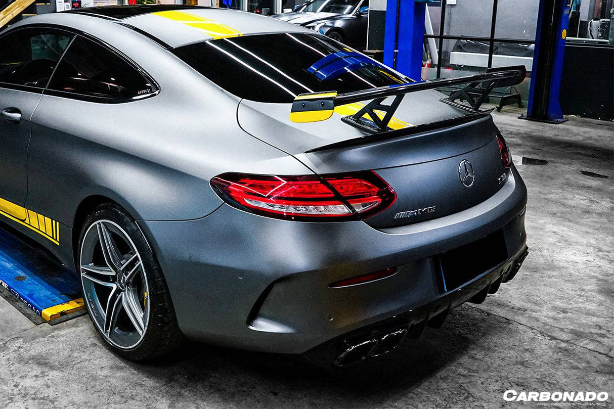 2015-2021 Mercedes Benz C-Class W205 Coupe PD Style Trunk Spoiler