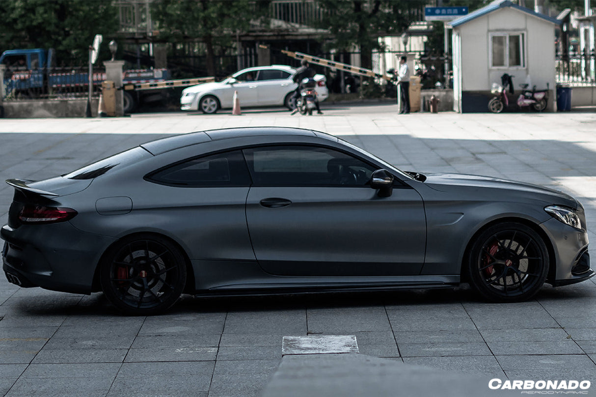 2015-2021 Mercedes Benz C-Class W205 Coupe PS Style Side Skirts