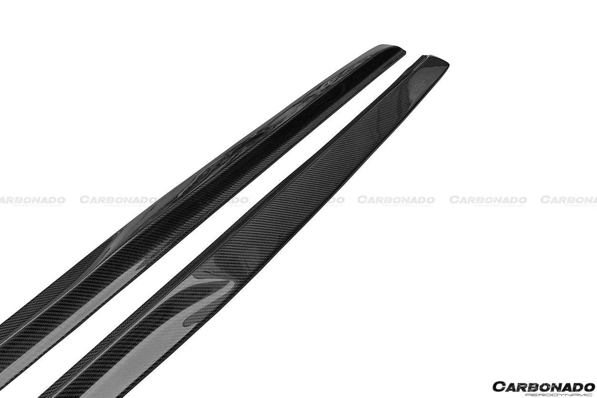 2015-2021 Mercedes Benz C-Class W205 Coupe PS Style Side Skirts