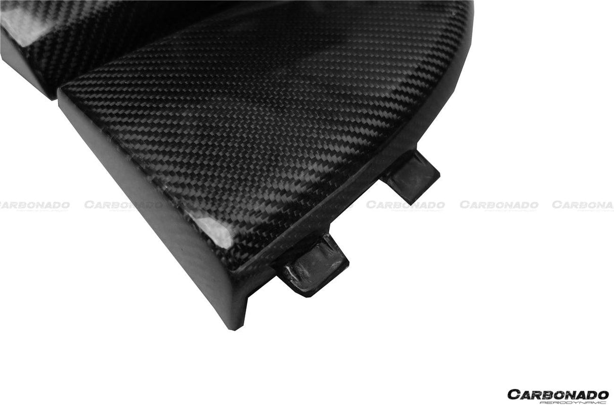 2014-2021 Mercedes Benz C217 S63  S65 AMG Coupe OE Style Carbon Fiber Rrar Bumper Caps