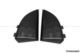 2014-2021 Mercedes Benz C217 S63  S65 AMG Coupe OE Style Carbon Fiber Rrar Bumper Caps