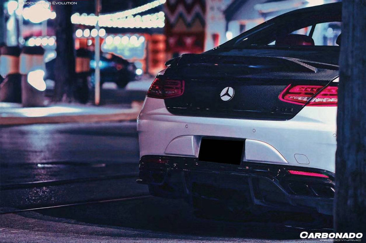 2014-2021 Mercedes Benz C217 S class S63  S65 AMG Coupe OE Style Carbon Fiber Trunk