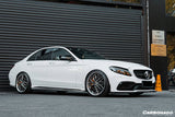 2015-2021 Mercedes Benz W205 C63  S AMG Sedan BKSS Style Carbon Fiber Front Lip