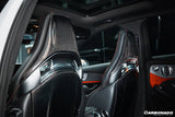 2015-2021 Mercedes Benz C63 & CLA45 & A45 AMG Sedan Carbon Fiber Seat-back Cover