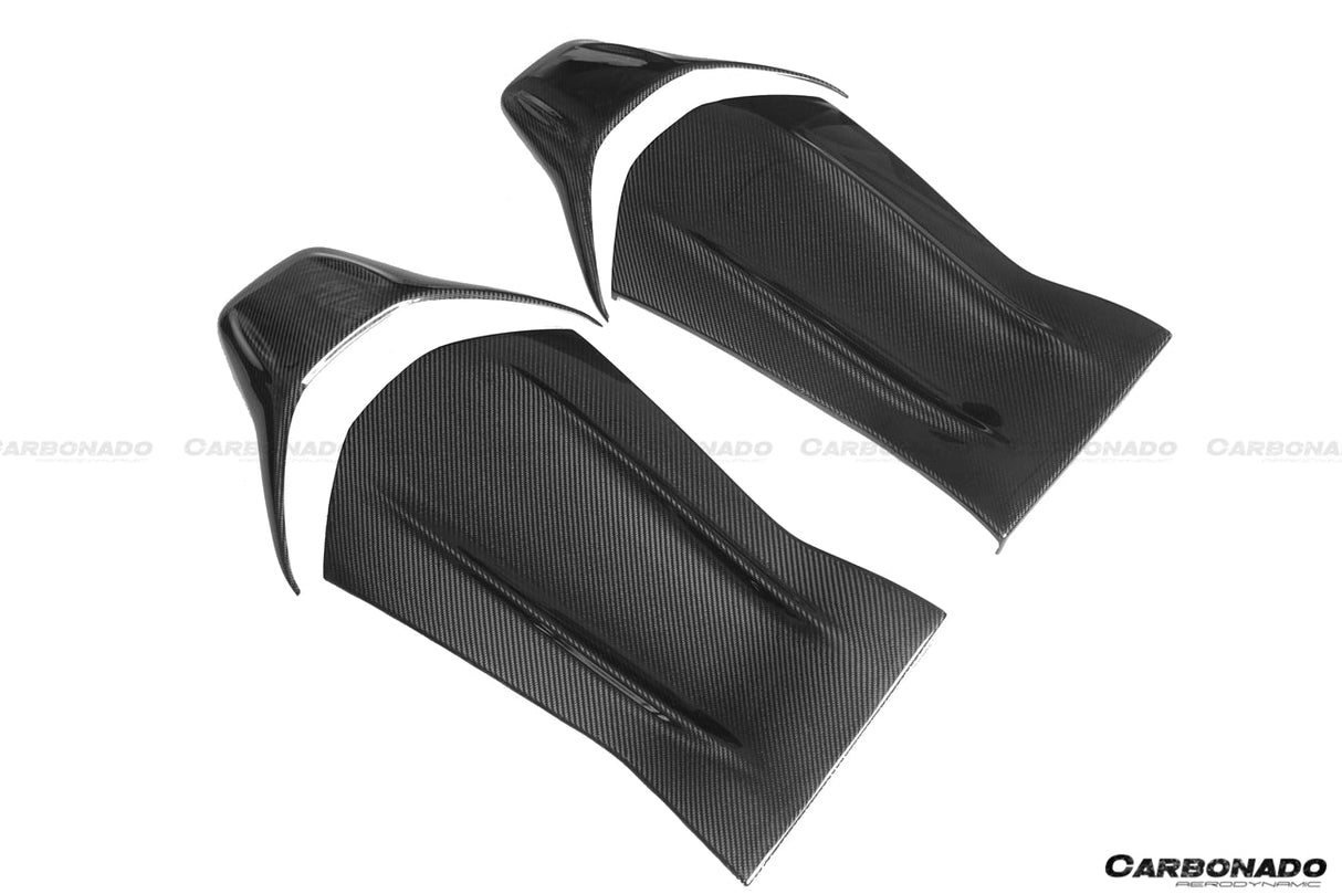 2015-2021 Mercedes Benz C63 & CLA45 & A45 AMG Sedan Carbon Fiber Seat-back Cover
