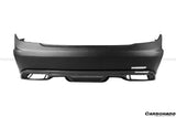 2008-2014 Mercedes Benz C Class W204 P Style Rear Bumper With exhaust Tips