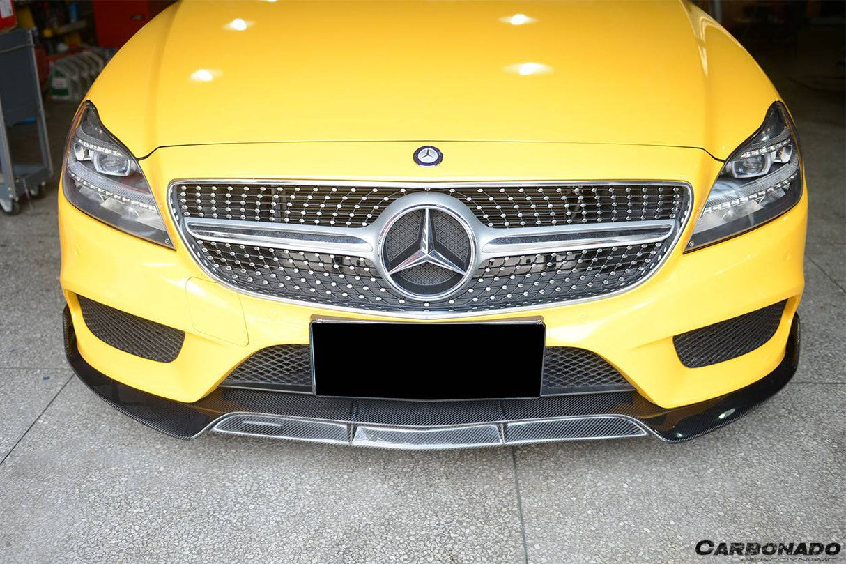 2015-2018 Mercedes Benz CLS Class W218 Sport BRS Style Front Lip (Not Fit AMG)