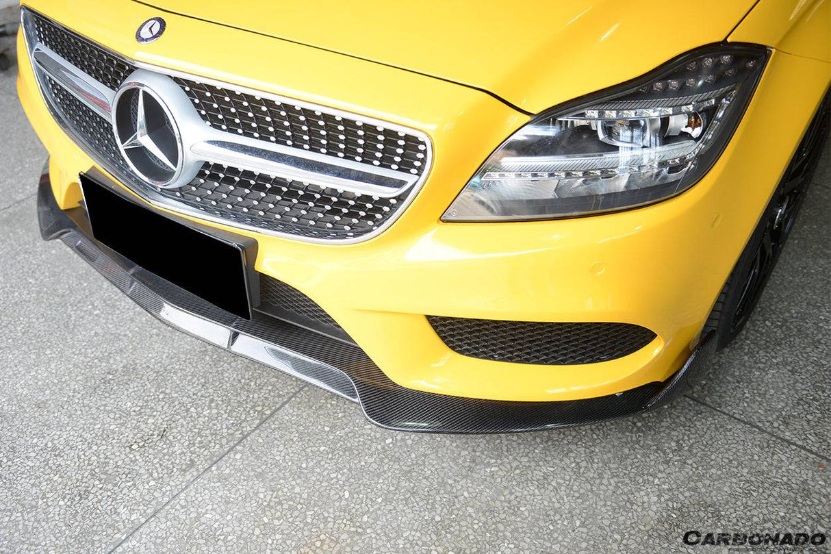 2015-2018 Mercedes Benz CLS Class W218 Sport BRS Style Front Lip (Not Fit AMG)