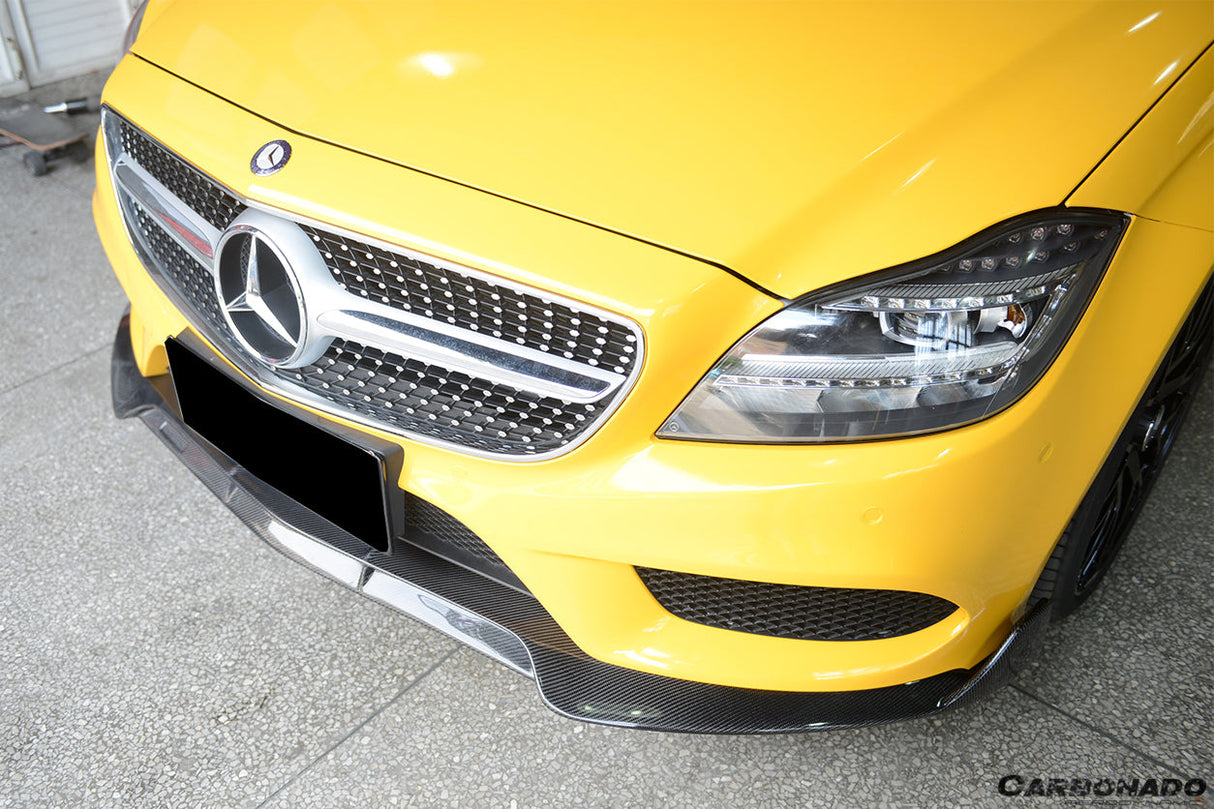 2015-2018 Mercedes Benz CLS Class W218 Sport BRS Style Front Lip (Not Fit AMG)
