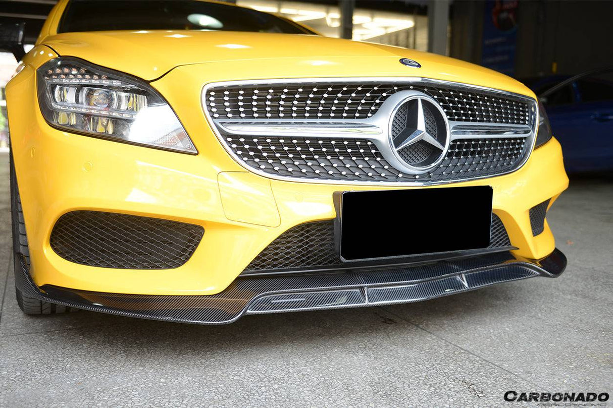 2015-2018 Mercedes Benz CLS Class W218 Sport BRS Style Front Lip (Not Fit AMG)