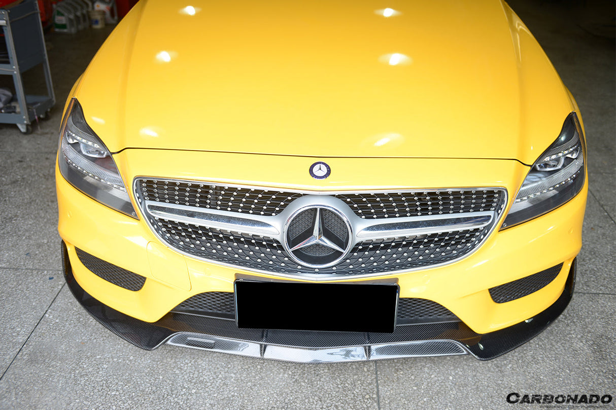 2015-2018 Mercedes Benz CLS Class W218 Sport BRS Style Front Lip (Not Fit AMG)