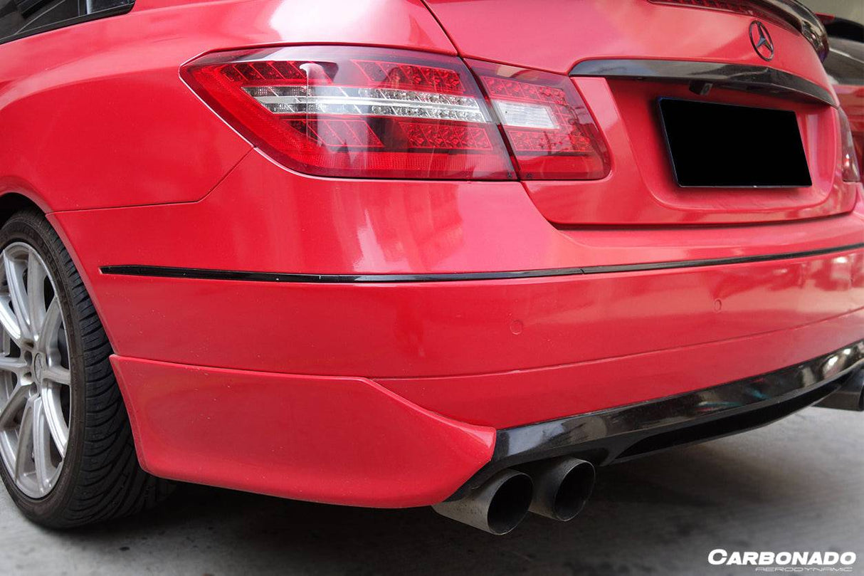 2010-2013 Mercedes Benz E Class W207 Coupe LS Style Rear Lip Caps