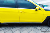 2014-2016 Mercedes Benz E Class W212 WD Style Side Skirts