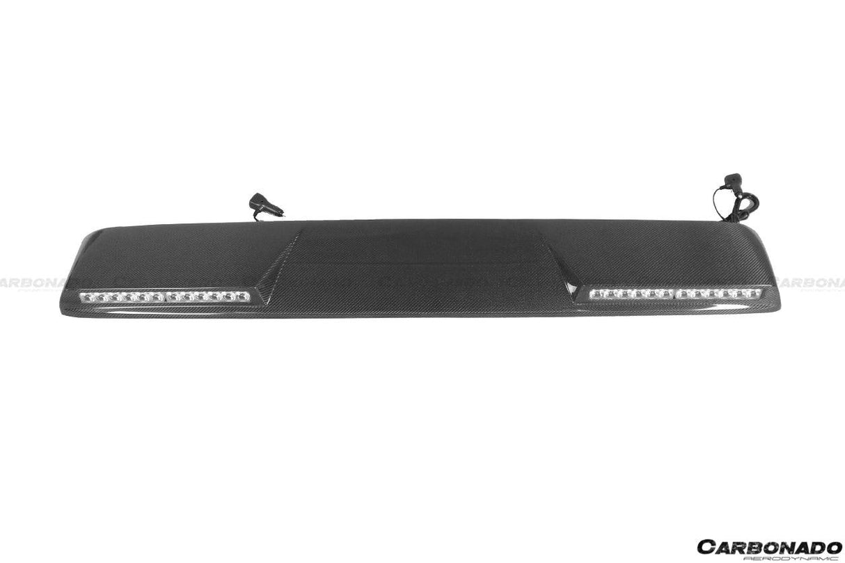 2019-2025 Mercedes Benz G-Class W464 | W465 G-Wagon BR Style Front Roof Spoiler | Fit G500,G550,G63 AMG