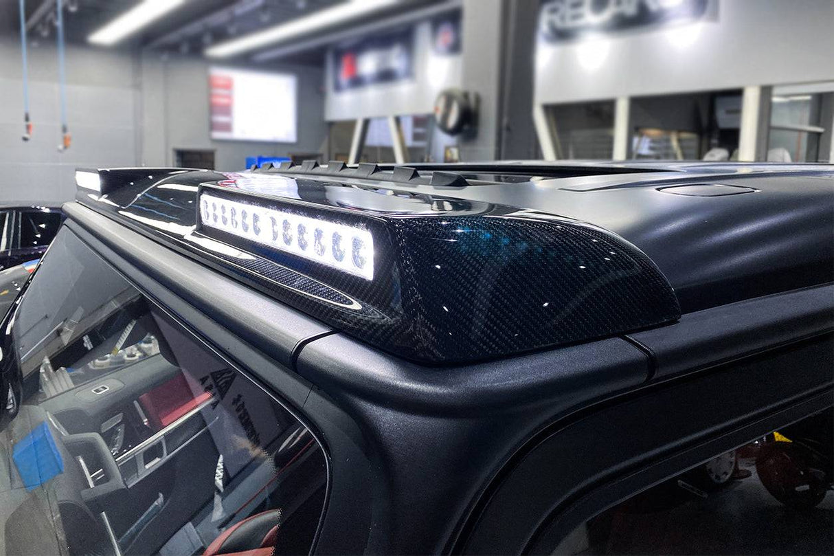 2019-2025 Mercedes Benz G-Class W464 | W465 G-Wagon BR Style Front Roof Spoiler | Fit G500,G550,G63 AMG
