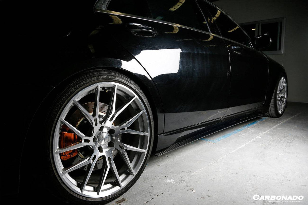 2017-2020 Mercedes Benz S63 AMG W222.2 Sedan MSY Style Side Skirts