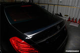 2014-2020 Mercedes Benz S63 AMG W222 Sedan MSY Style Carbon Fiber Trunk Spoiler
