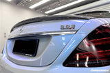 2014-2020 Mercedes Benz S63 AMG W222 Sedan MSY Style Carbon Fiber Trunk Spoiler
