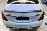 2014-2020 Mercedes Benz S63 AMG W222 Sedan MSY Style Carbon Fiber Trunk Spoiler