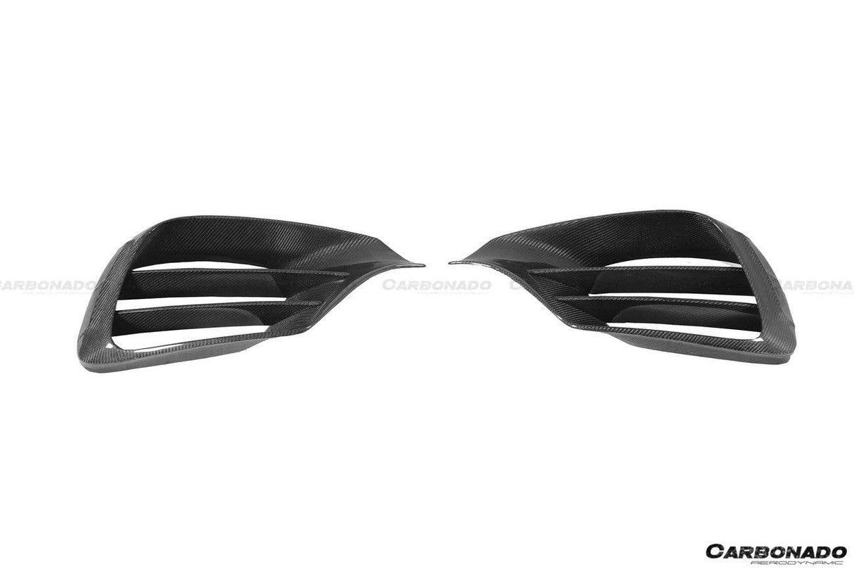 2017-2020 Mercedes Benz S63 AMG W222.2 Sedan MSY Style Carbon Fiber Front Bumper Vents