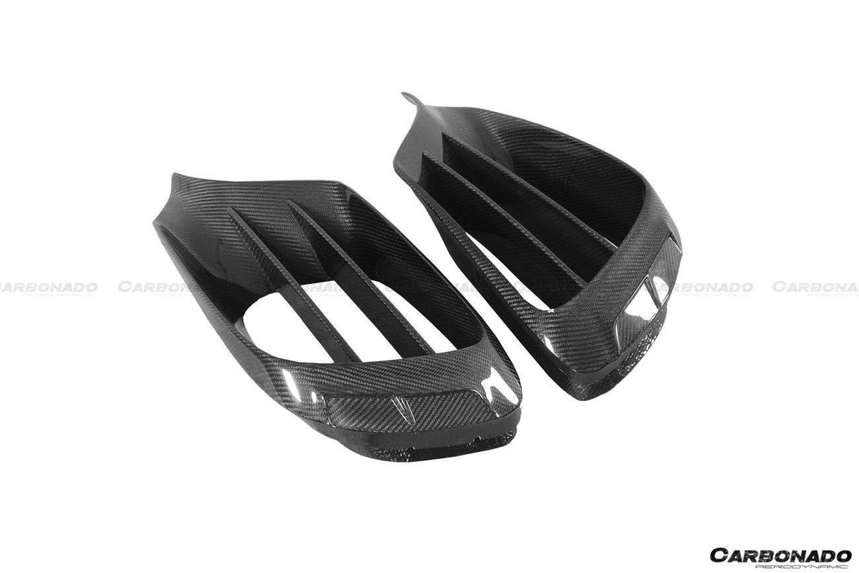 2017-2020 Mercedes Benz S63 AMG W222.2 Sedan MSY Style Carbon Fiber Front Bumper Vents