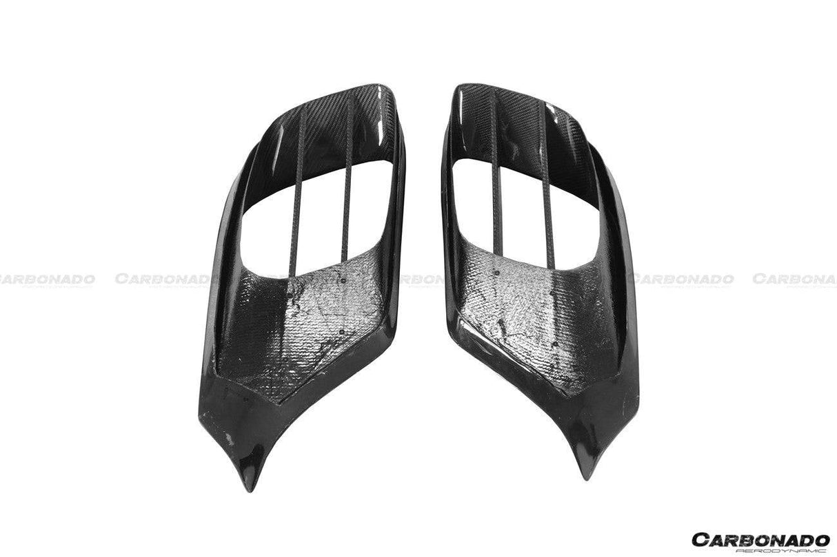 2017-2020 Mercedes Benz S63 AMG W222.2 Sedan MSY Style Carbon Fiber Front Bumper Vents